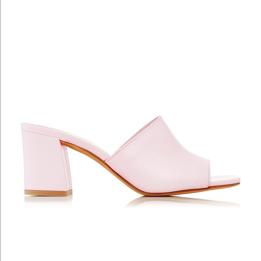 Maryam Nassir Zadeh Pink Leather Sandals